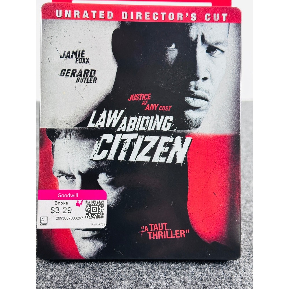 Law Abiding‎ Citizen Blu-ray Steelbook Unrated Directors Cut Jamie Foxx 2010